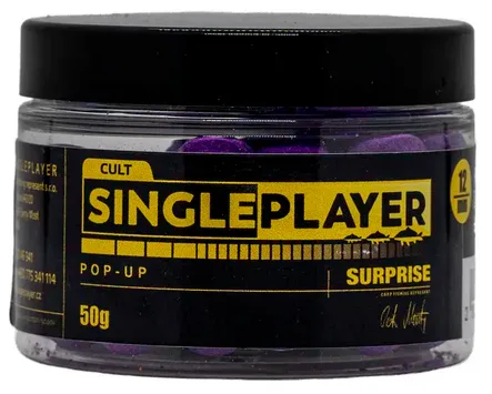 Singleplayer plovoucí boilies pop-up boilies surprise 50 g - 12 mm