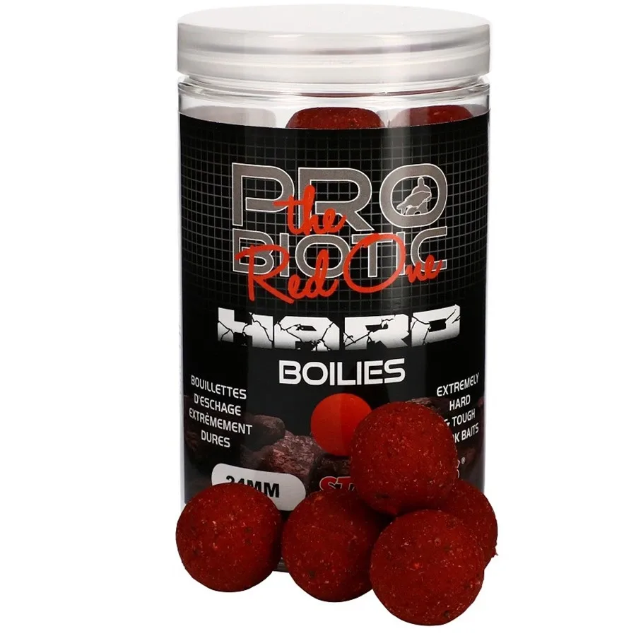 Starbaits Boilie Hard Baits Red One 200g Hmotnost: 200g, Průměr: 20mm