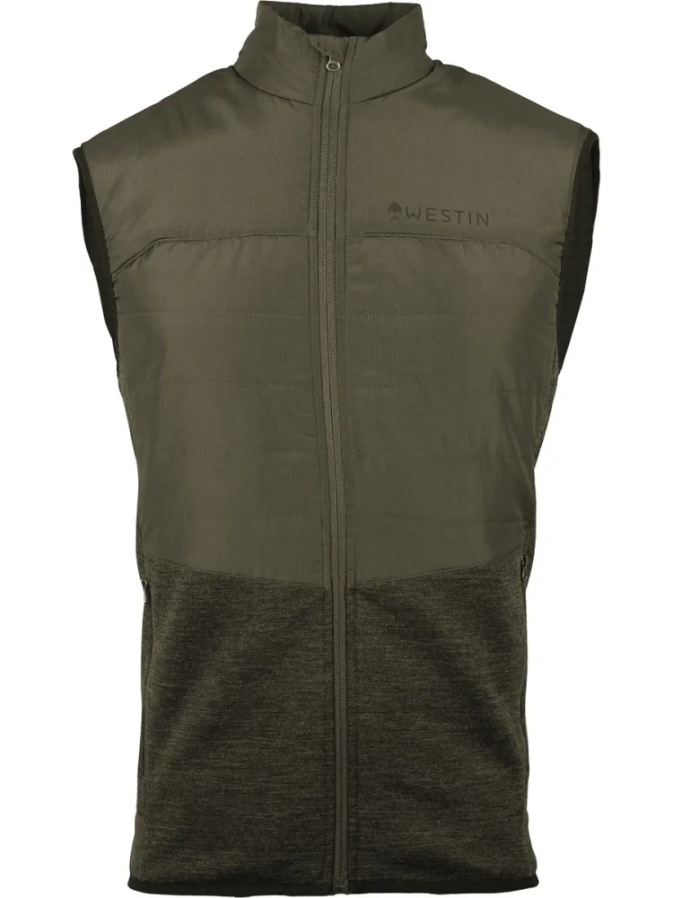Westin vesta thermo knit vest belluga green - s