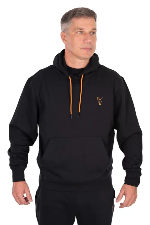 Fox Rybářská Mikina Classic Hoody Black/Orange - S