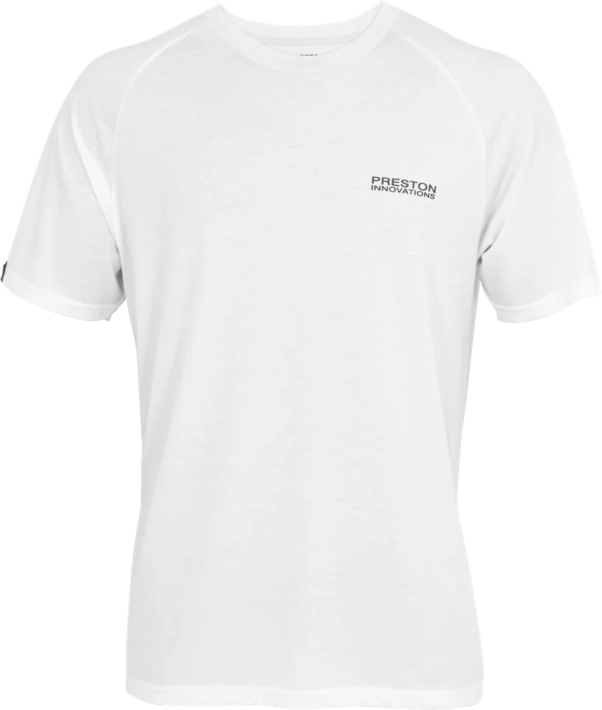 Preston innovations tričko white reflect t-shirt - xl