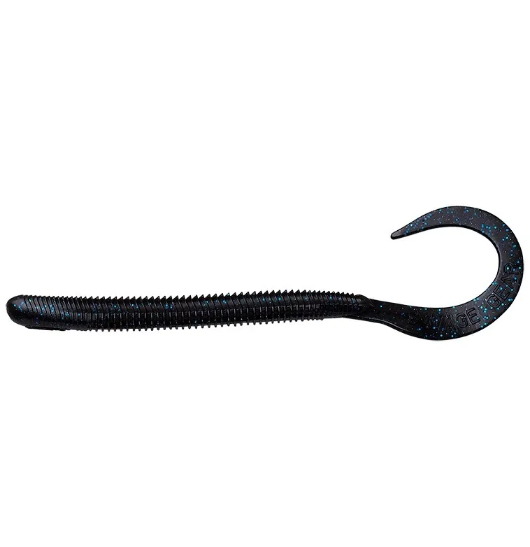 Savage Gear Gumová Nástraha Razorback Worm Sinking Black Blue Délka: 20cm, Hmotnost: 9,5g, Počet kusů: 8ks