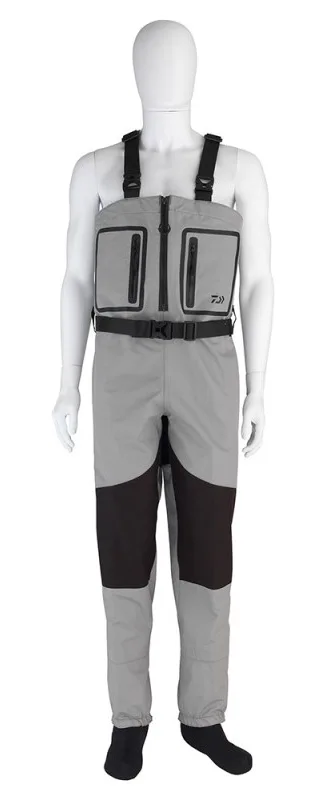 Daiwa prsačky d-vec breathable zipped waders - m