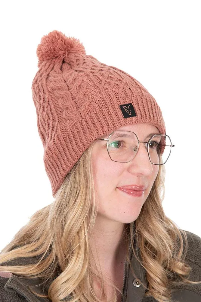 Fox Dámská Zimní čepice Ladies Knitted Bobble