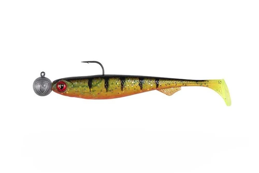 Fox Rage Gumová nástraha Bulk Loaded Slick Shad UV Perch - 9cm 2/0 10g