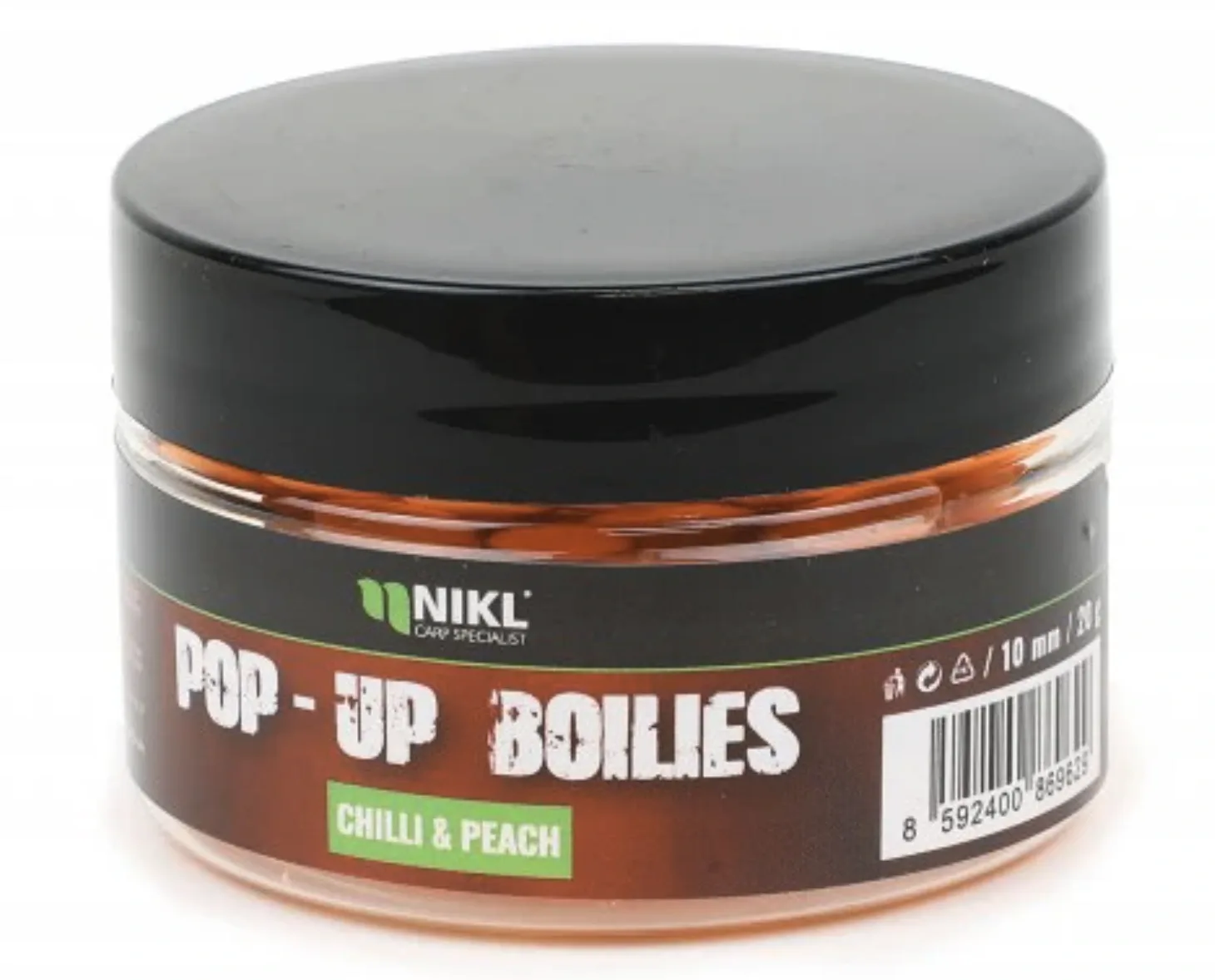 Nikl Plovoucí Boilies Chilli & Peach Hmotnost: 20g, Průměr: 10mm