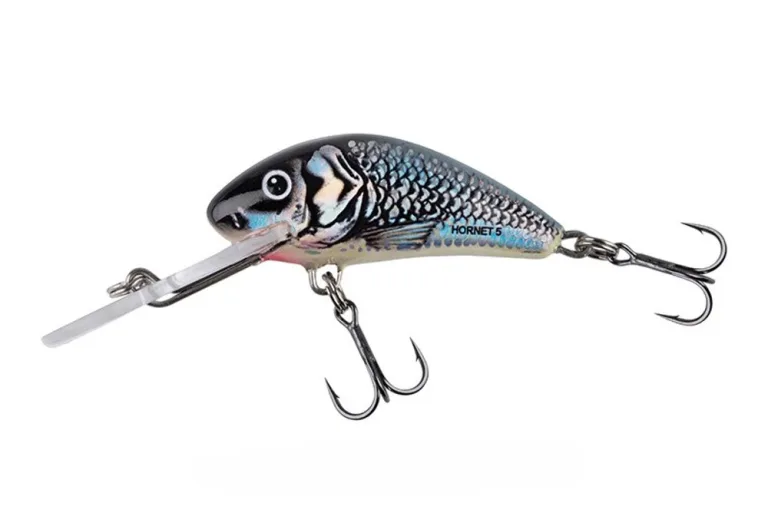 Salmo Wobler Hornet Floating Holographic Grey Shiner - 5cm 7g