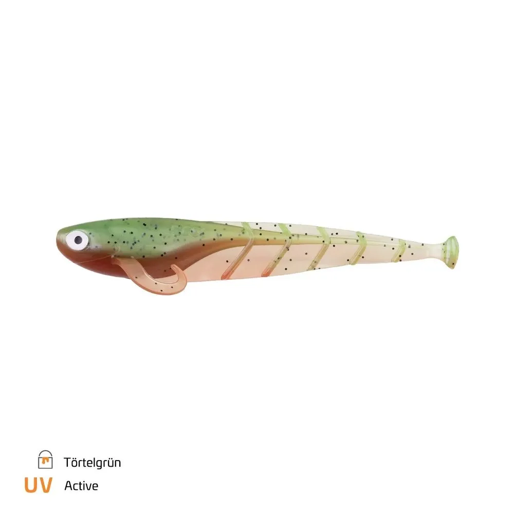 Zeck Gumová nástraha Zander Quappie 15cm - Tortelgrun