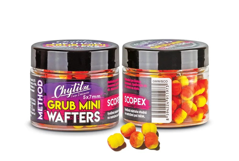 Chytil Wafters Grub Mini 5x7mm 18g - Česnek
