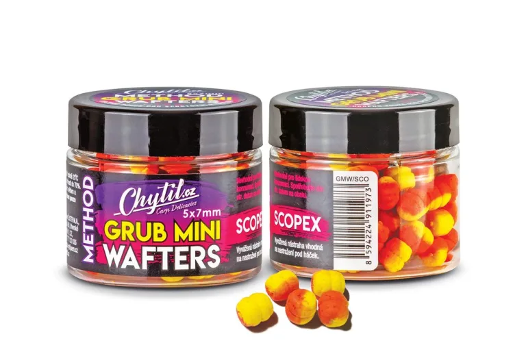 Chytil Wafters Grub Mini 5x7mm 18g - Česnek