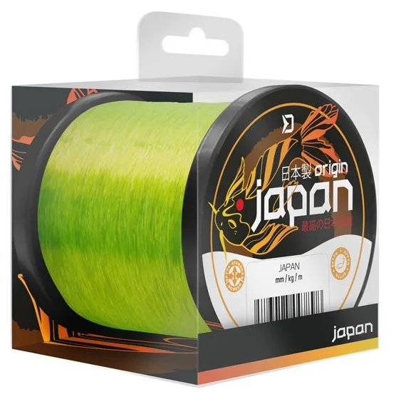 Delphin vlasec japan origin fluo žlutá - průměr 0,33 mm / nosnost 8,23 kg / návin 300 m