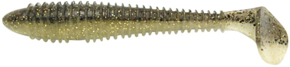 Keitech Gumová Nástraha Swing Impact Fat Gold Flash Minnow Délka: 8,2cm, Počet kusů: 6ks, Palce: 3,8"