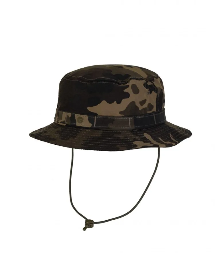 Korda Klobouk Stalking Bucket Hat Dark Kamo