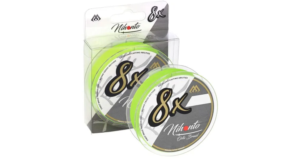 Mikado splétaná šňůra nihonto octa braid fluo 150 m - 0,10 mm 7,75 kg