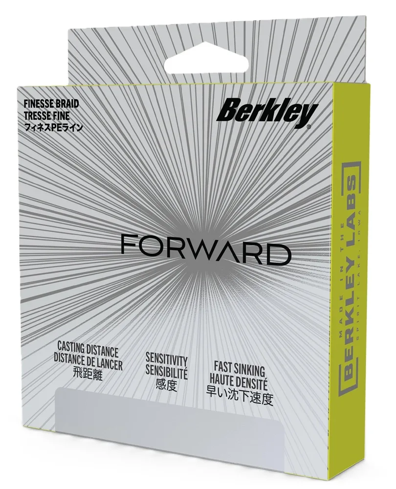 Berkley splétaná šňůra forward flame green 1800 m - 0,10 mm 4,7 kg