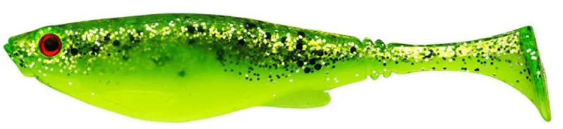 Daiwa gumová nástraha prorex belly shad žlutozelený shocker - 11 cm 12 g