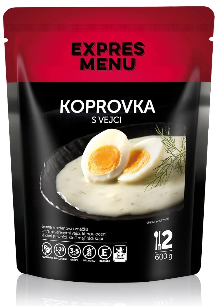 Expres menu koprovka s vejci 600 g