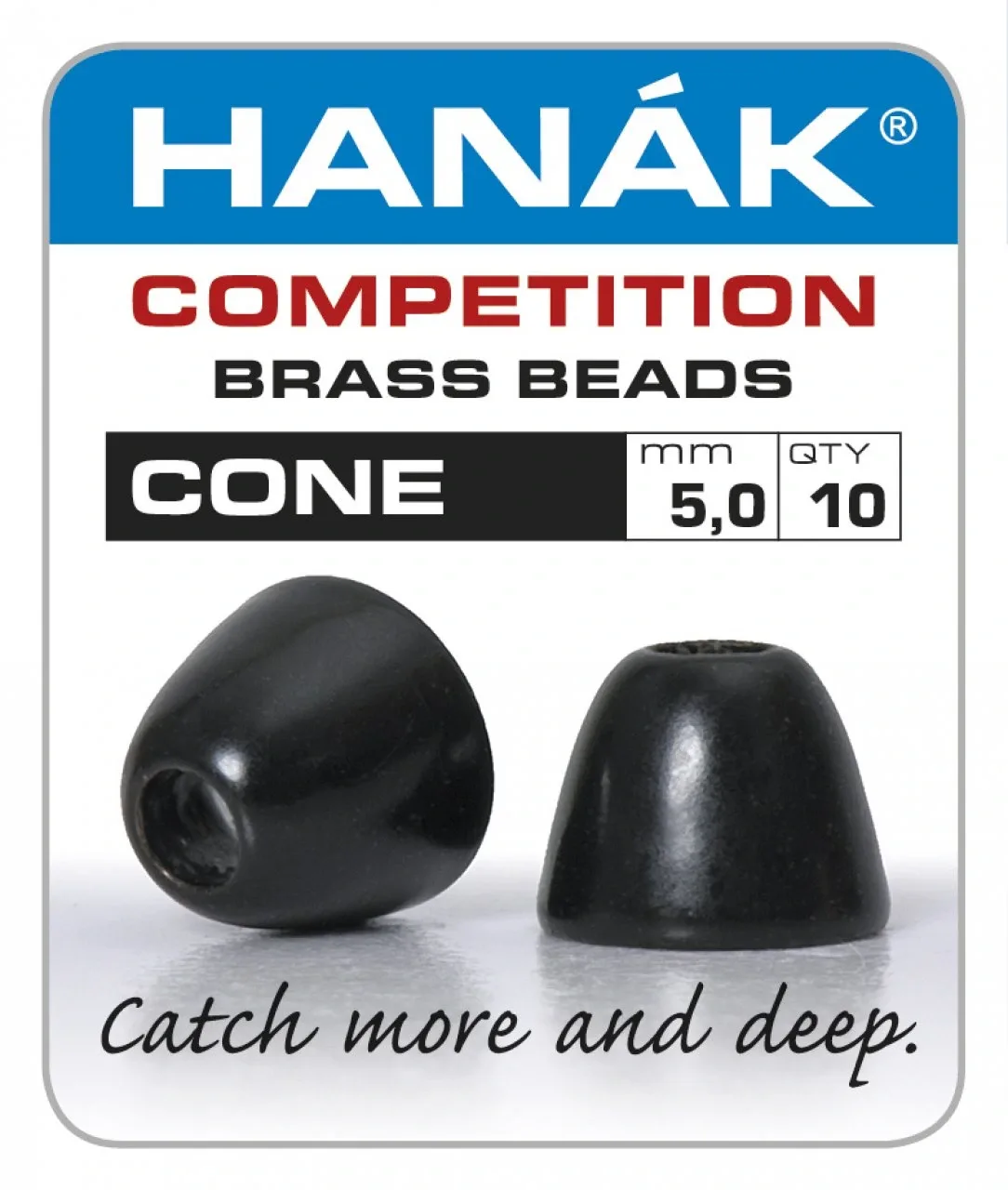 Hanák Competition Hanák Mosazné Hlavičky Cone Černé
