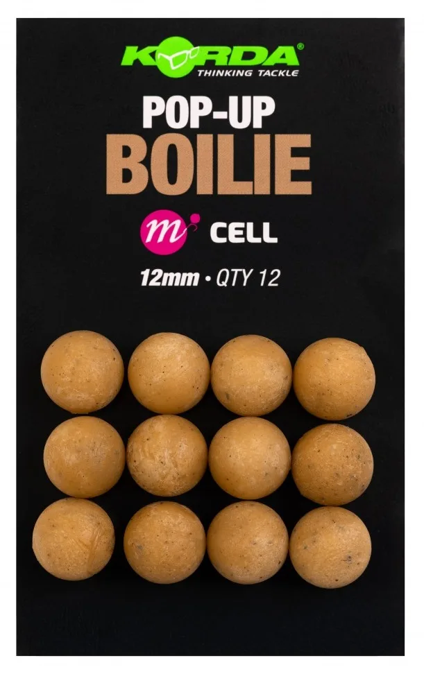 Korda umělé boilie pop up boilie cell - 12 mm 12 ks