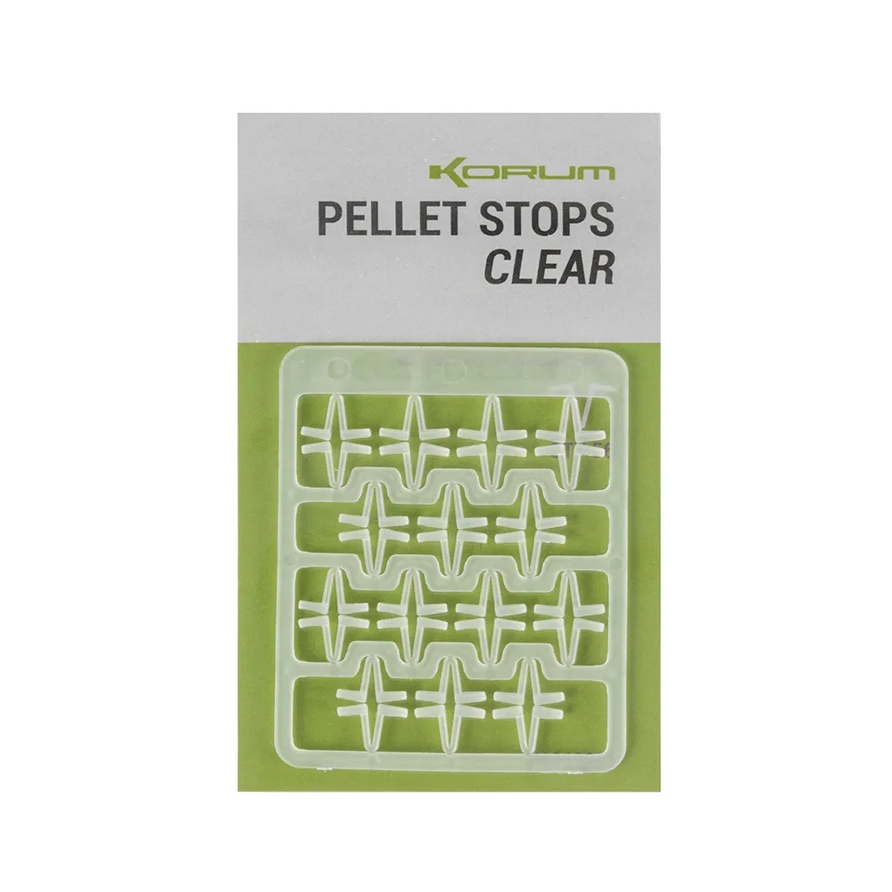 Korum Zarážky na Pelety Pellet Stop Clear