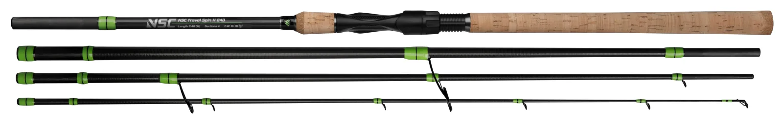 Mikado Prut NSC Travel Spin H 2,4m 15-70g 4-díl