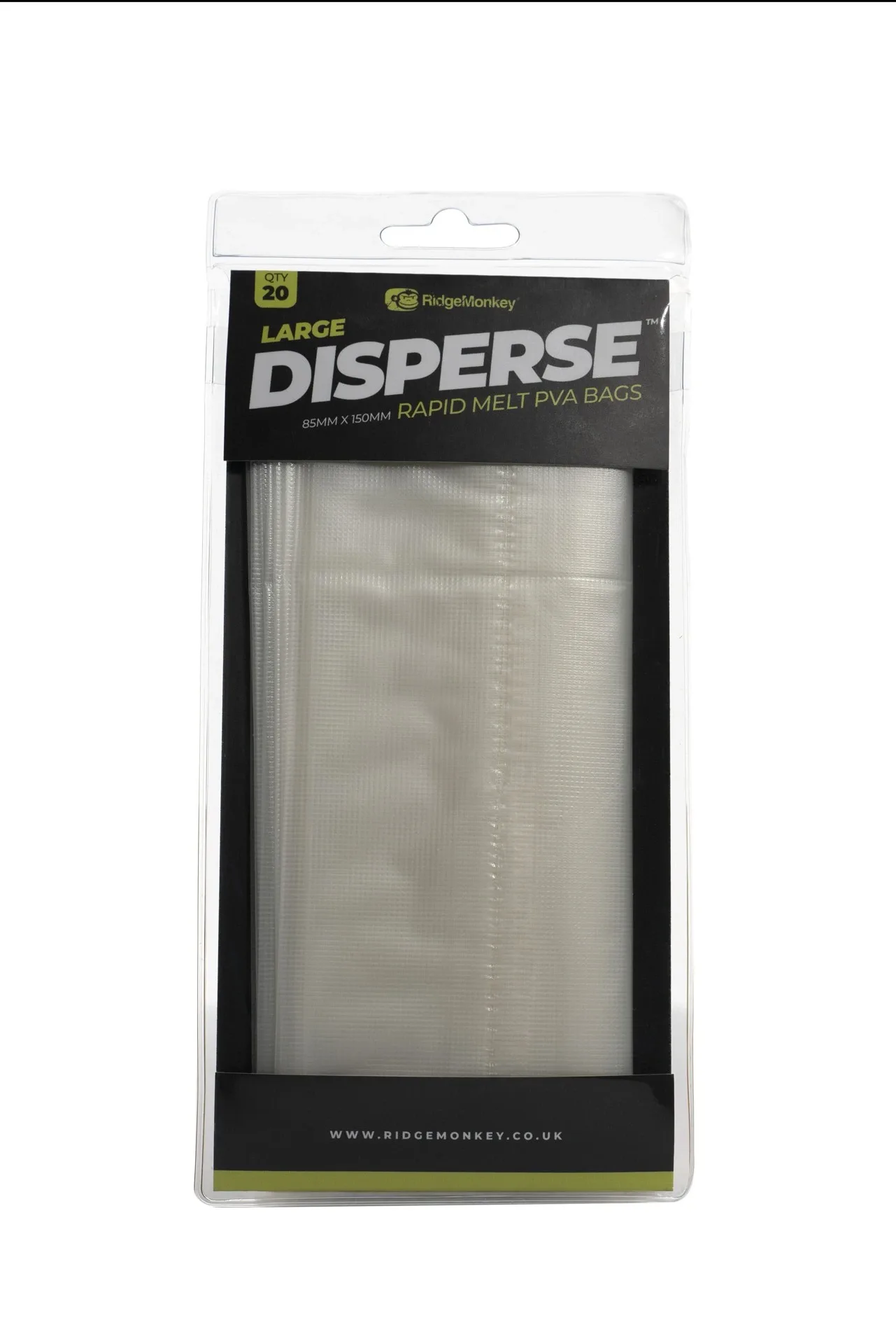 RidgeMonkey PVA Sáček Disperse PVA Bags 20ks Velikost: Large 85 x 150mm
