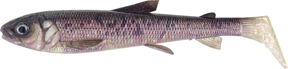Savage gear gumová nástraha 3d whitefish shad sinking bone ghost - 23 cm 94 g