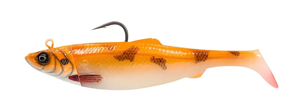 Savage gear gumová nástraha 4d herring big shad sinking red fish 18 cm 112 g