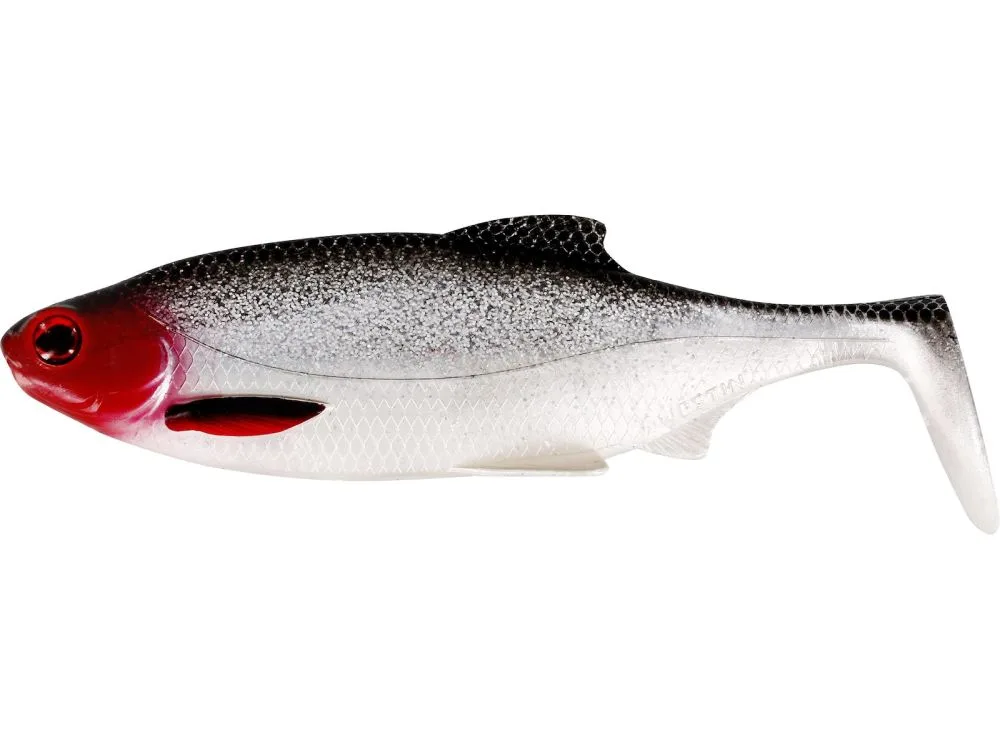 Westin gumová nástraha ricky the roach shadtail redlight 7 cm 6 g