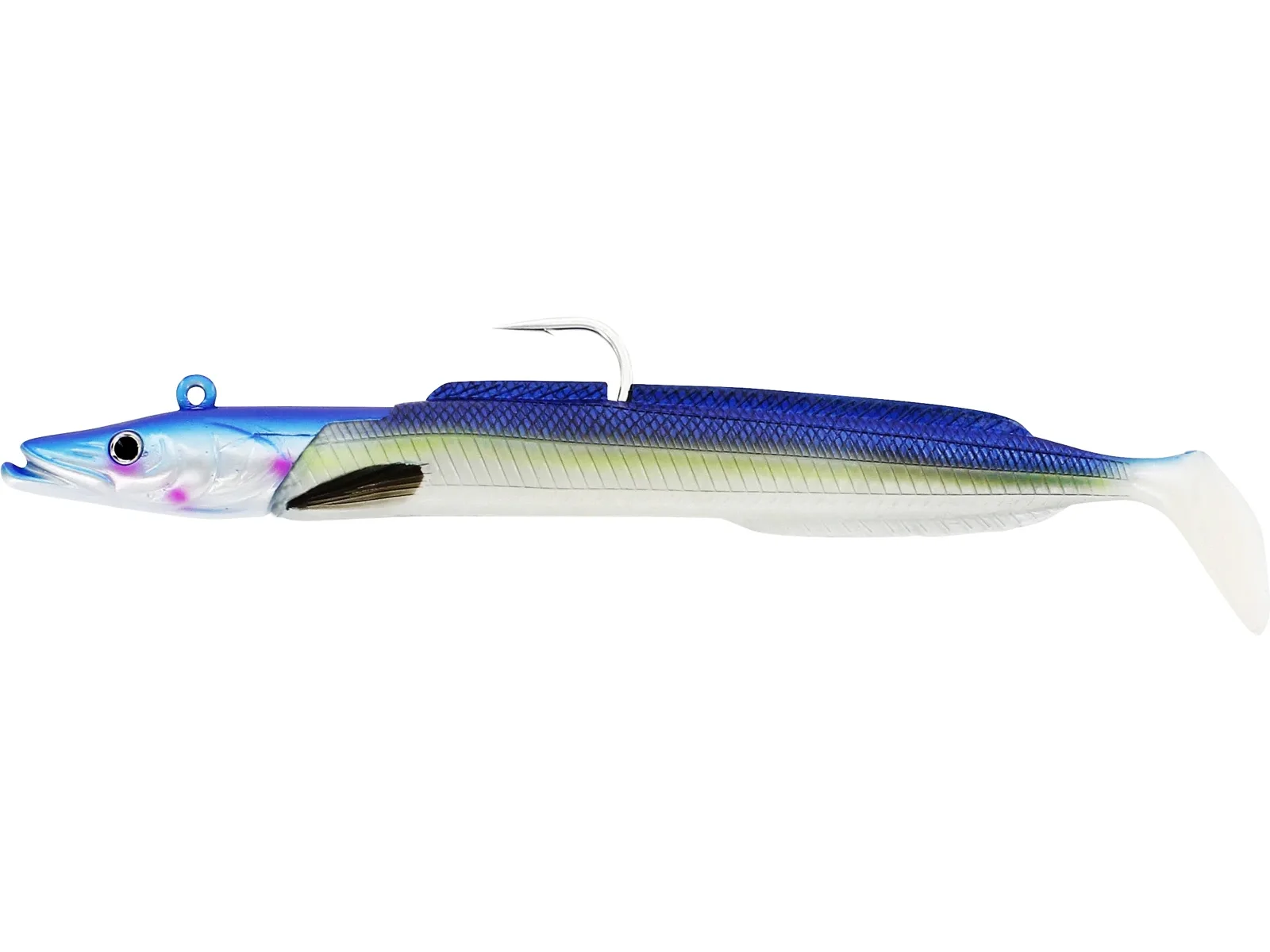 Westin Gumová Nástraha Sandy Andy Jig Blue Pearl Délka: 23cm, Hmotnost: 150g, Počet ks. v balení: 2ks