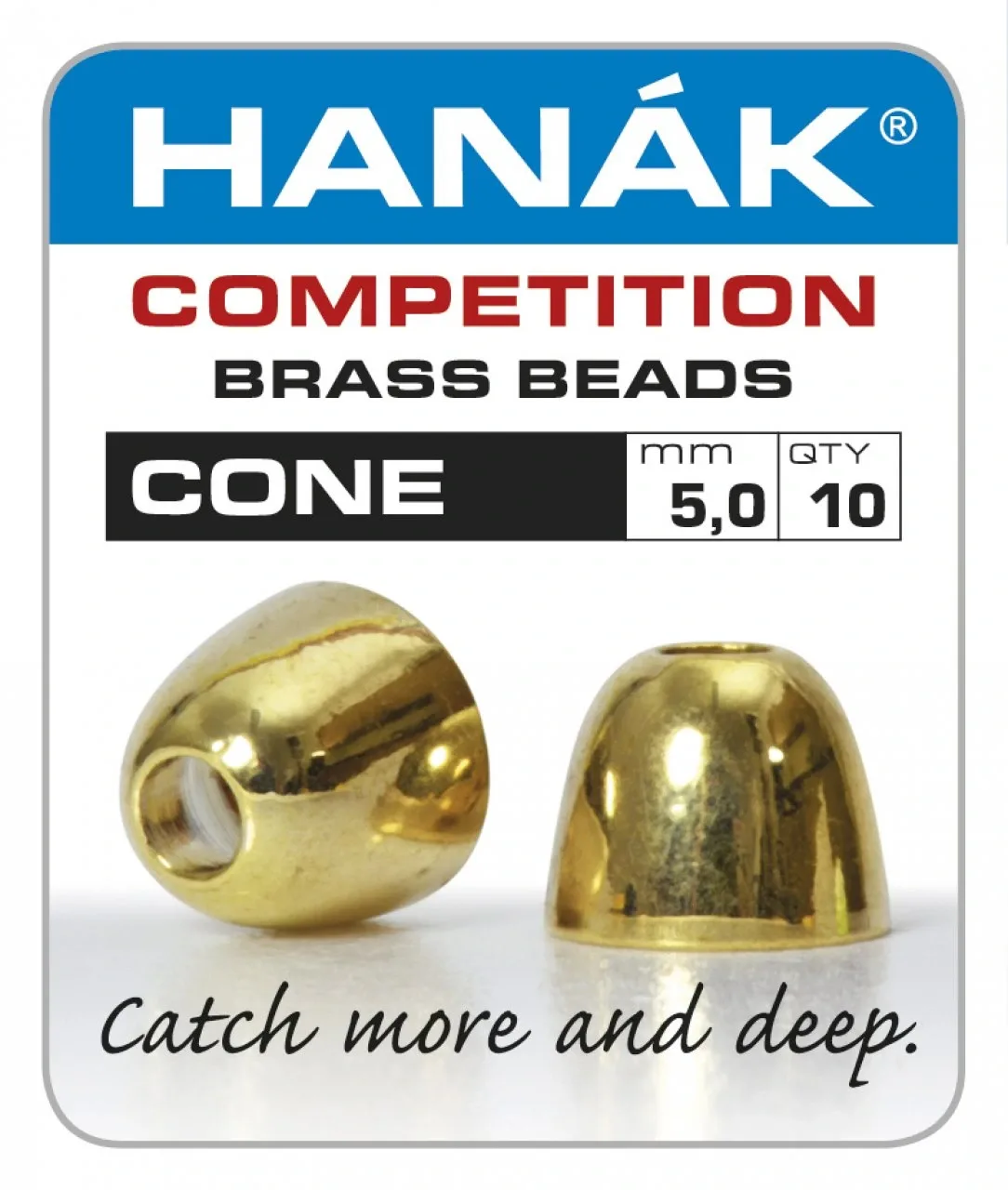 Hanák Competition Hanák Mosazné Hlavičky Cone Zlaté