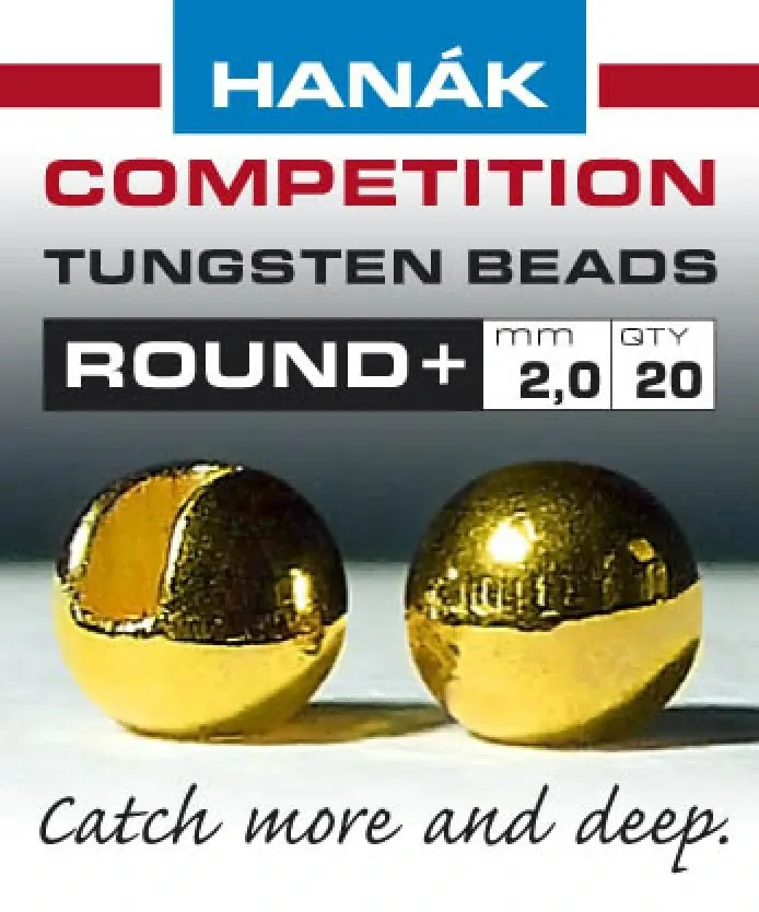 Hanák Competition Hanák Tungstenové Hlavičky Round Zlaté Průměr: 2,0mm