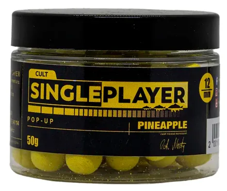 Singleplayer plovoucí boilies pop-up boilies pineapple 50 g - 16 mm