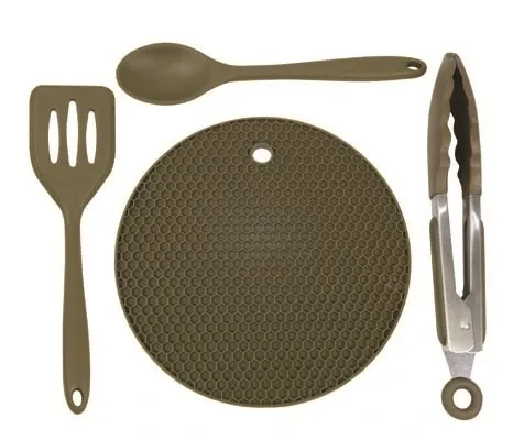 Trakker Products Trakker Silikonové Kuchyňské Nádobí Armolife Silicone Utensil Set