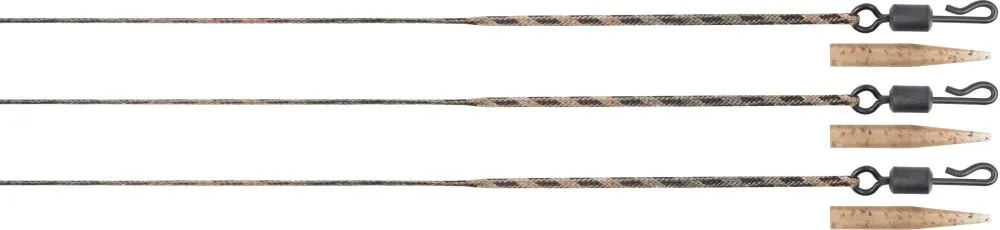 Fox montáž edges camo submerge leaders 75 cm 3 ks - 40 lb