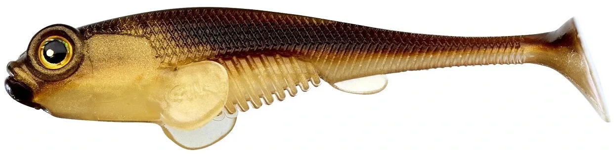 Gunki Gumová Nástraha Rockstar ITB Brown Star Délka: 11cm, Hmotnost: 11,9g