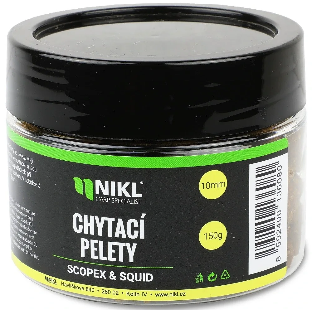 Nikl Chytací Pelety Scopex & Squid 250g Hmotnost: 250g, Průměr: 10mm