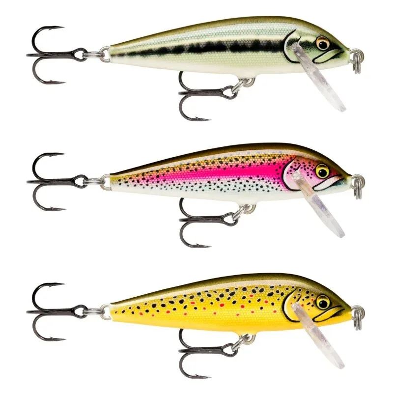 Rapala sada woblerů trout kit cd05 artistic 5 cm 5 g 3 ks