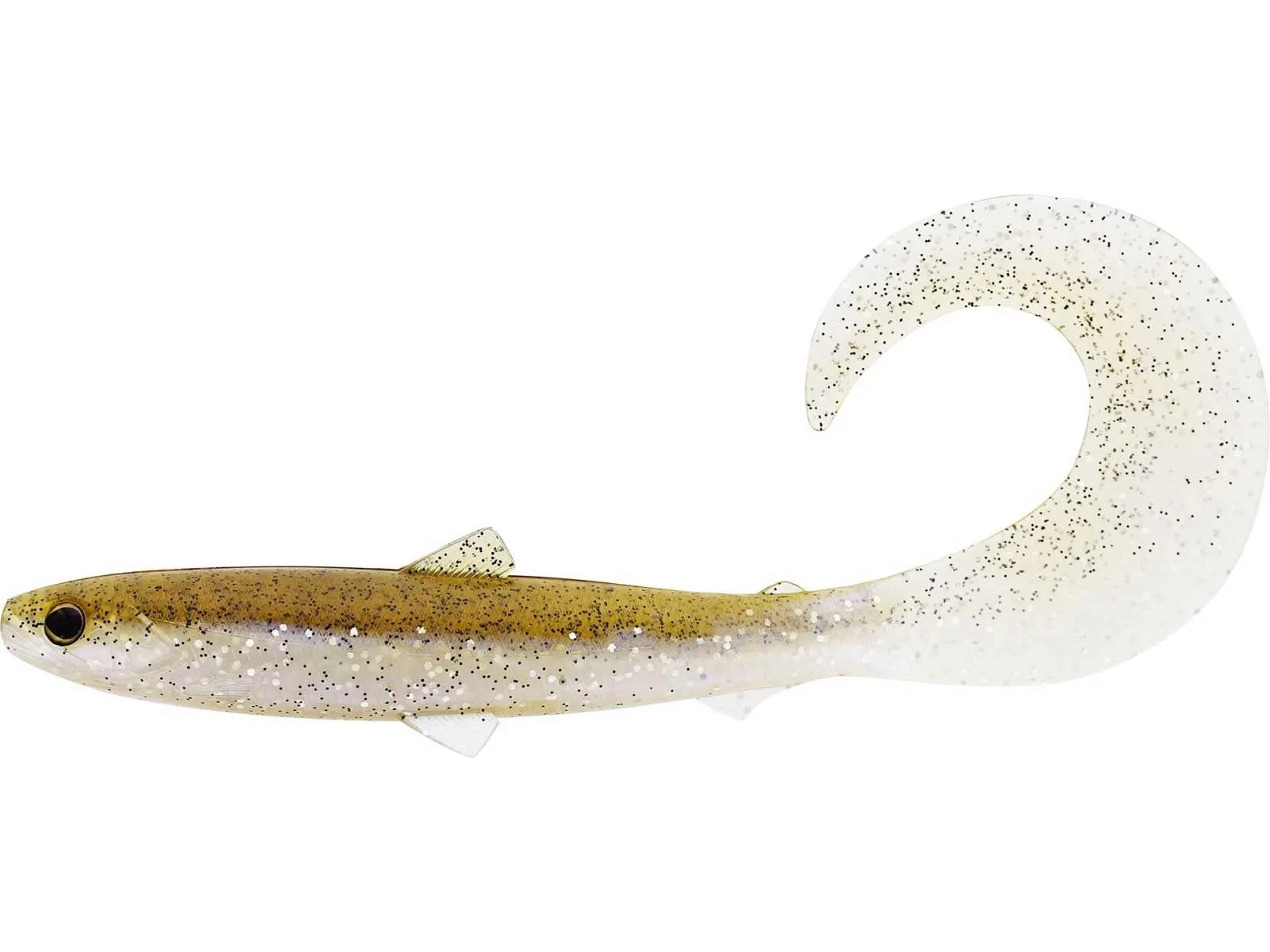 Westin Gumová Nástraha BullTeez Curltail Pearl Sand Délka: 8cm, Hmotnost: 3g, Počet kusů: 3ks