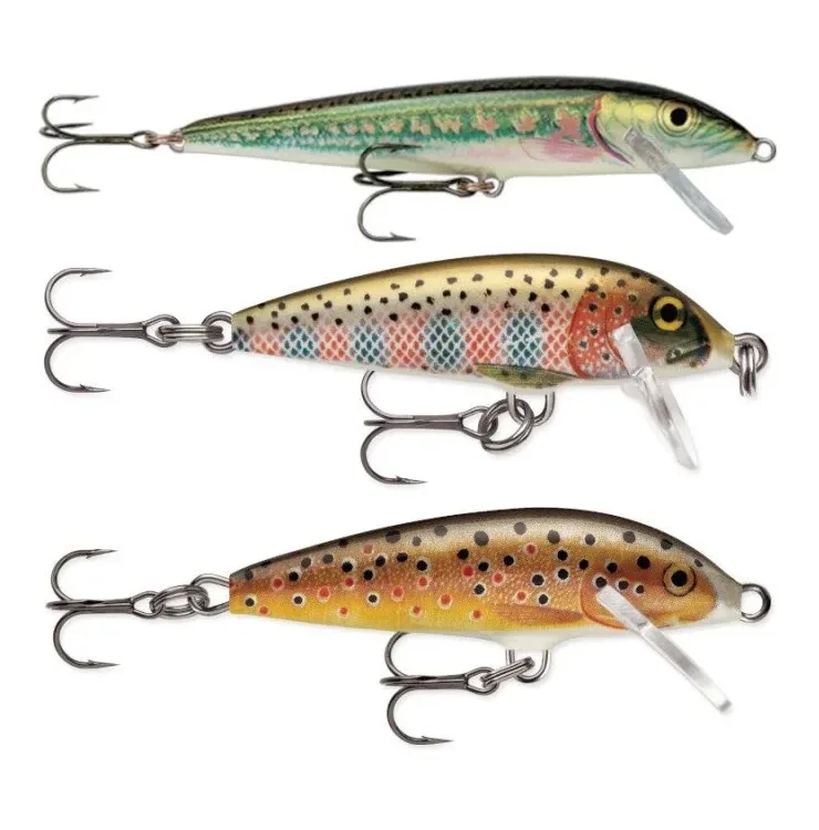 Rapala sada woblerů trout kit 5 cm 3 ks