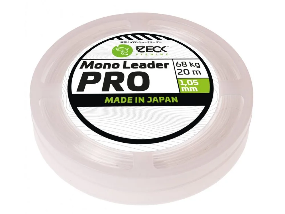 Zeck Návazcový fluorocarbon Mono Leader PRO 20m - 1,17 mm / 77 kg