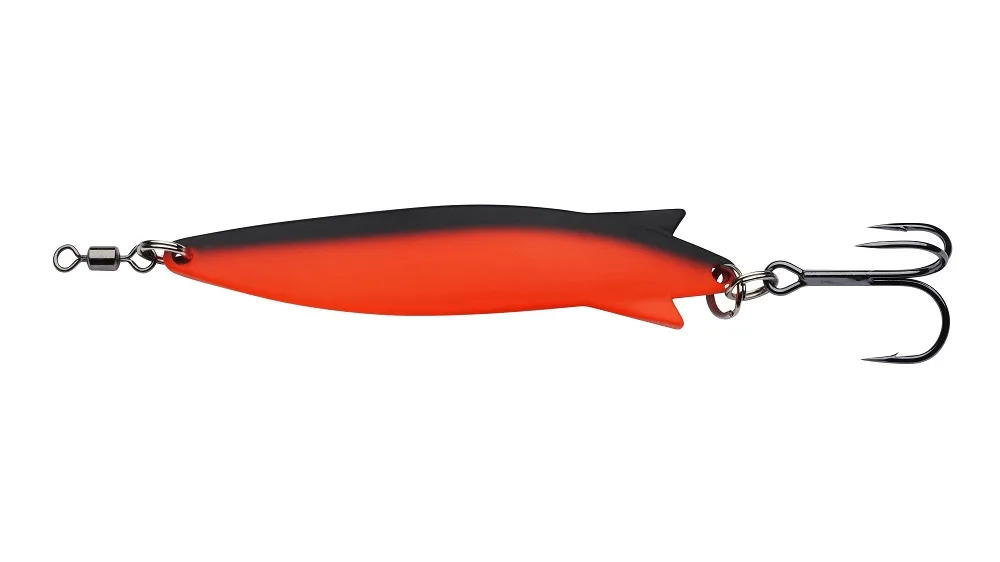 Abu garcia plandavka toby spoon sinking black and red - 7,5 cm 20 g
