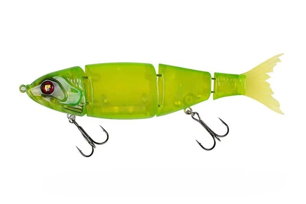 Fox Rage Gumová nástraha Replicant Swim Chartreuse - 18cm 83g