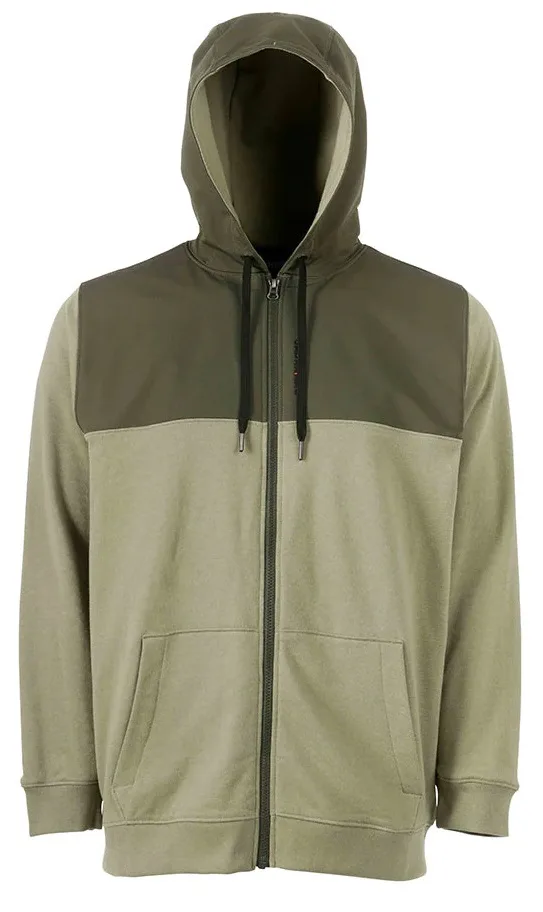 Grundéns mikina daggerboard fz hoodie deeo lichen green - l