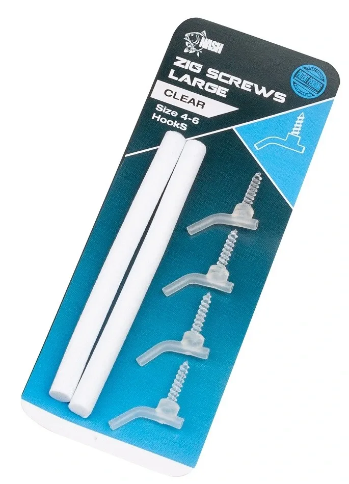 Nash Rovnátka Zig Screws Large Varianta: čirá