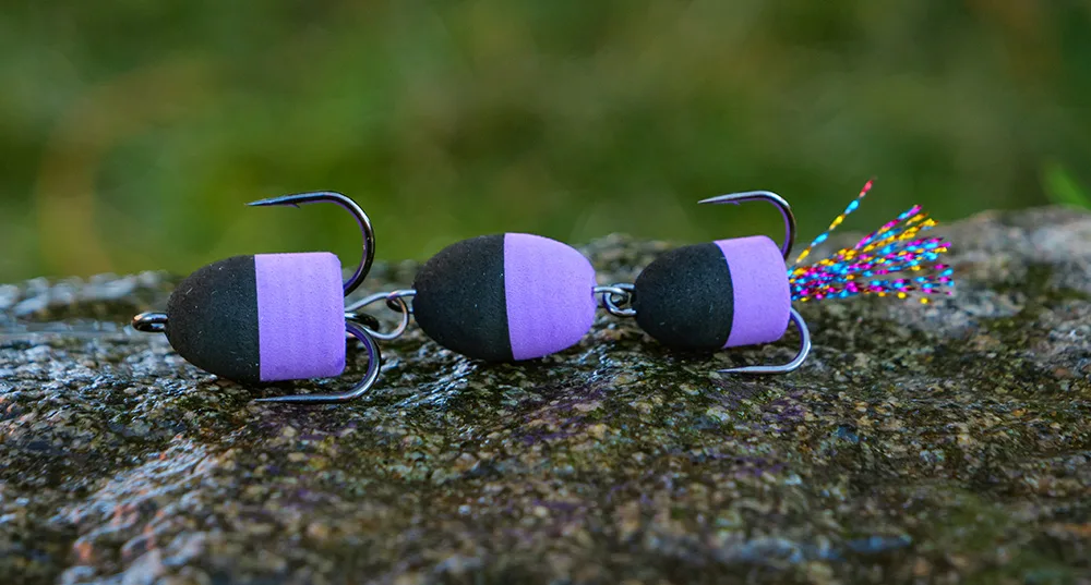 Redbass mandula black/purple - l 75 mm 3,3 g
