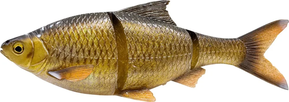 Savage gear gumová nástraha 3d line thru roach sinking glitter bream - 18 cm 86 g