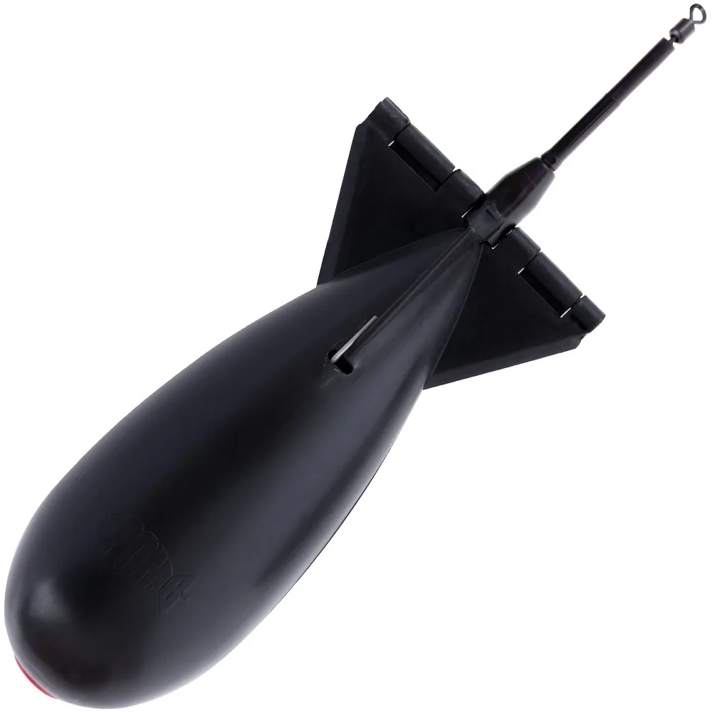 Spomb Raketa Krmící Bait Rocket Black Velikost: Midi