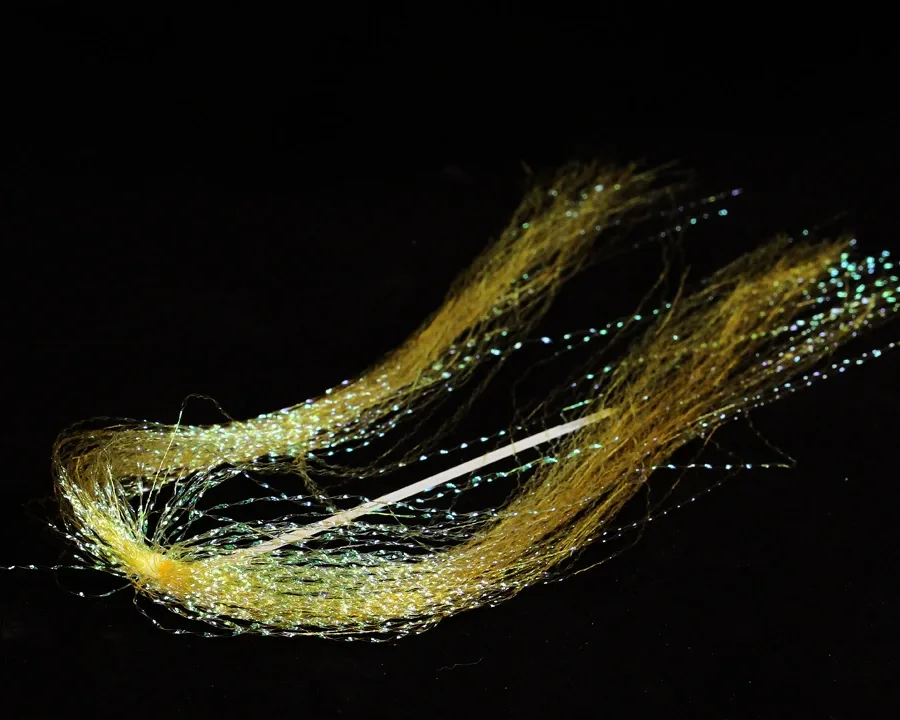 Sybai Streamerové Vlasy Magnum Crystal Flash Hair Yellow 27cm
