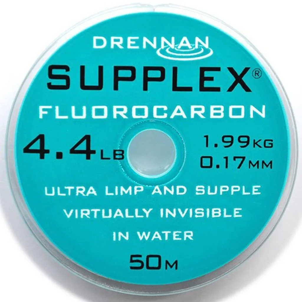 Drennan vlasec Supplex fluorocarbon 50m 0,9lb 0,075mm